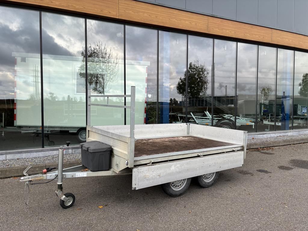 Delje Plateauwagen Tandemas 250x150cm 750kg ongeremd